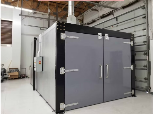 Industrial powder coating equipment